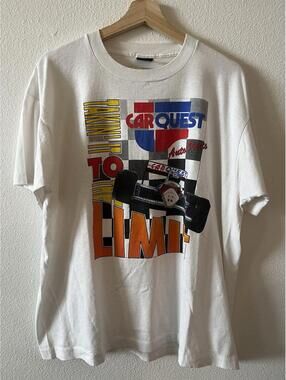 Vintage 90's CarQuest Takin' It to the Limit Tee Size XL